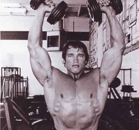 arnold schwarzenegger bodybuilding workout